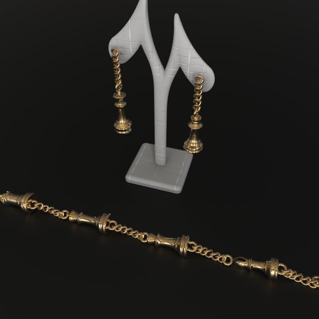 Chess Set 3D मॉडल .c4d .max .obj .3ds .fbx .stl .blend 
