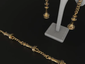 Chess Set 3D Model