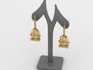 Cute Earing 3D Model