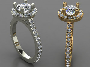 Engagmen Ring Model 3D
