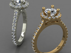 Engagmen Ring Modelo 3D