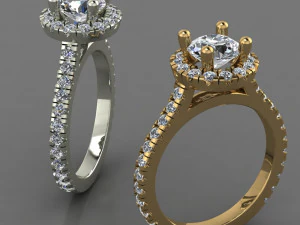 Engagmen Ring 3D Model