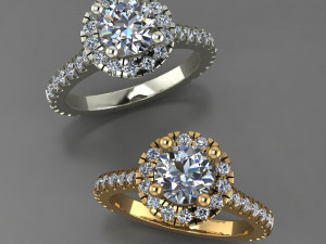Engagmen Ring Modelo 3D