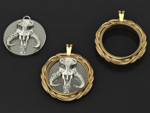 Pendant Modello 3D