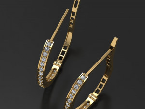 Earings Jewellry 3D Модель