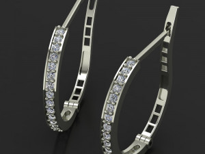 Earings Jewellry 3D Модель