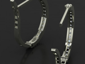 Earings Jewellry 3D Модель