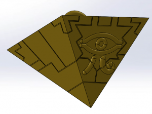 Millennium puzzle Model Cetak 3D