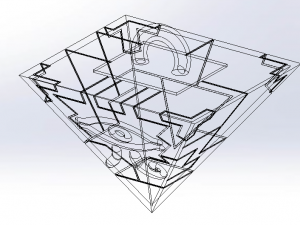 Millennium puzzle Model Cetak 3D