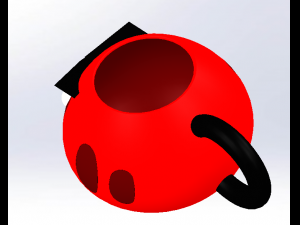 Angry birds cup 3D 打印模型