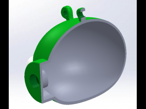 Angry birds cup 3D 打印模型