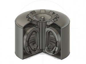 Tokamak thermonuclear reactor 3D 模型