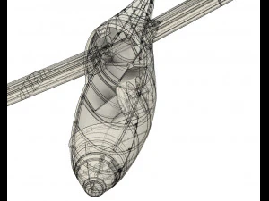 RC sailplane wingspan 2350mm 3D Print Model