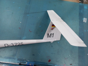 RC sailplane wingspan 2350mm Modelo de Impressão 3D