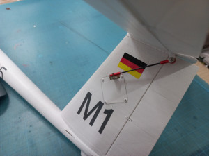 RC sailplane wingspan 2350mm Modelo de Impressão 3D