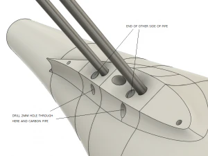 RC sailplane wingspan 2350mm 3D Print Model