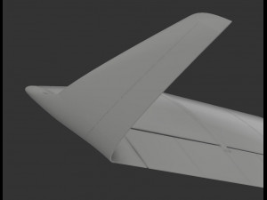 RC sailplane wingspan 2350mm Modelo de Impressão 3D