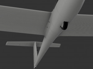 RC sailplane wingspan 2350mm Modelo de Impressão 3D