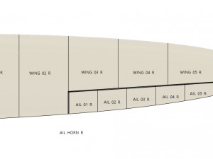RC 50MM EDF AEROBATIC GLIDER WINGSPAN 1380MM Modelo de impresión 3D