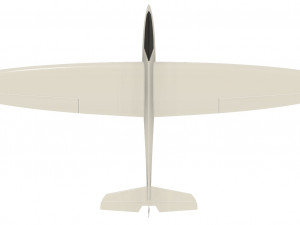 RC 50MM EDF AEROBATIC GLIDER WINGSPAN 1380MM Modelo de impresión 3D