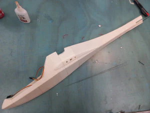 RC 50MM EDF AEROBATIC GLIDER WINGSPAN 1380MM 3D Print Model