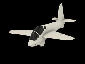 RC MDM-1 FOX GLIDER MINI WINGSPAN 1127mm 3D Print Model