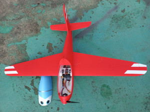 RC MDM-1 FOX GLIDER MINI WINGSPAN 1127mm 3D Print Model