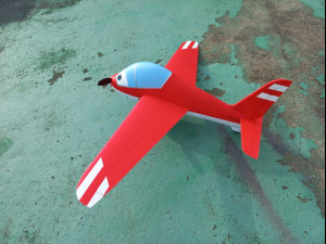 RC MDM-1 FOX GLIDER MINI WINGSPAN 1127mm 3D Print Model