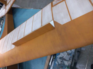 Schneider GRUNAU BABY iib R-C vintage glider wingspan 2000mm 3D Print Model