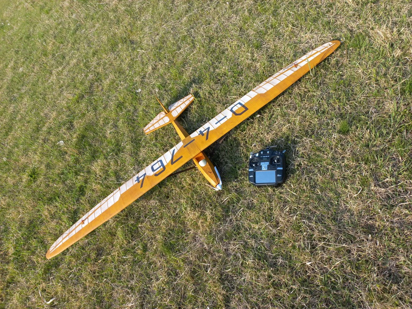 Schneider GRUNAU BABY iib R-C vintage glider wingspan 2000mm 3D Print Model .c4d .max .obj .3ds .fbx .stl .blend