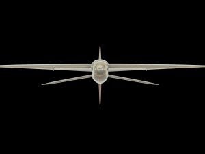 FUN FLY RC FLYING FISH GLIDER WINGSPAN 1078MM 3D Print Model