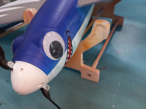 FUN FLY RC FLYING FISH GLIDER WINGSPAN 1078MM 3D Print Model