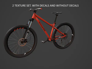 Bicicleta BTT PBR Modelo 3D