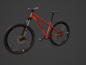 MTB bicycle PBR 3D Model