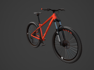 MTB bicycle PBR 3D Model