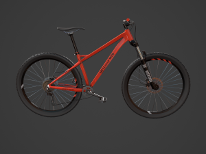 MTB bicycle PBR 3D Model