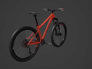 MTB bicycle PBR 3D Model