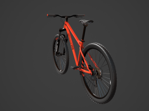 MTB bicycle PBR 3D Model