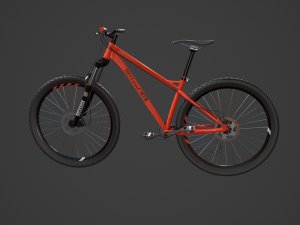 MTB bicycle PBR 3D Model