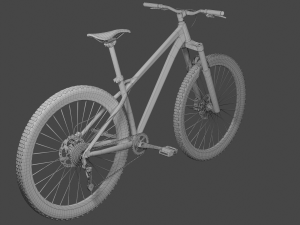 MTB bicycle PBR 3D Model