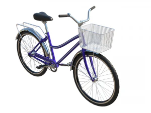 Stadsfiets PBR 3D Model