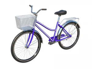 CityBicycle PBR 3D Model
