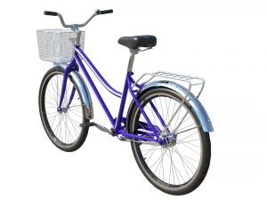 CityBicycle PBR 3D Model