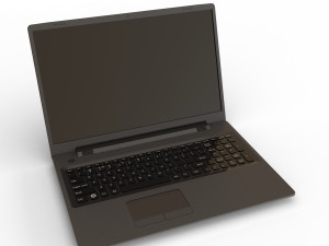 Laptop PBR 3D मॉडल