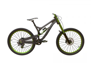 DH MTB Bicycle PBR 3D Model