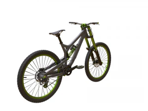 DH MTB Bicycle PBR 3D Model