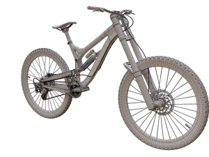 DH MTB Bicycle PBR 3D Model