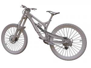 DH MTB Bicycle PBR 3D Model