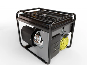 Jenerat&ouml;r PBR'si 3D Model