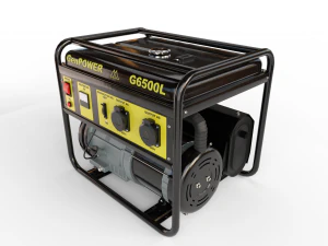 Jenerat&ouml;r PBR'si 3D Model